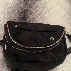 lululemon all night festival bag 5l *Silver, NOT gold*